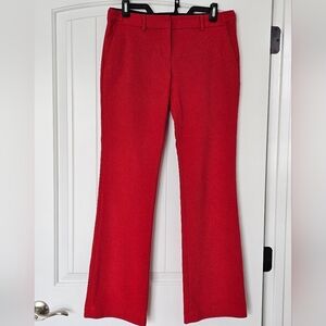 Express Vibrant Red Columnist Pants - Size 4 Regular